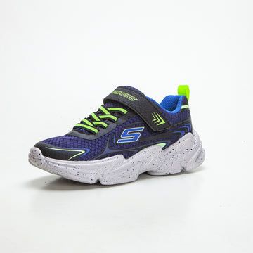 Skechers 403885L Deportiva velcro niño combinada marino