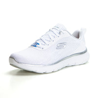 Skechers 150206 Deportiva ligera confort combinado blanco plata