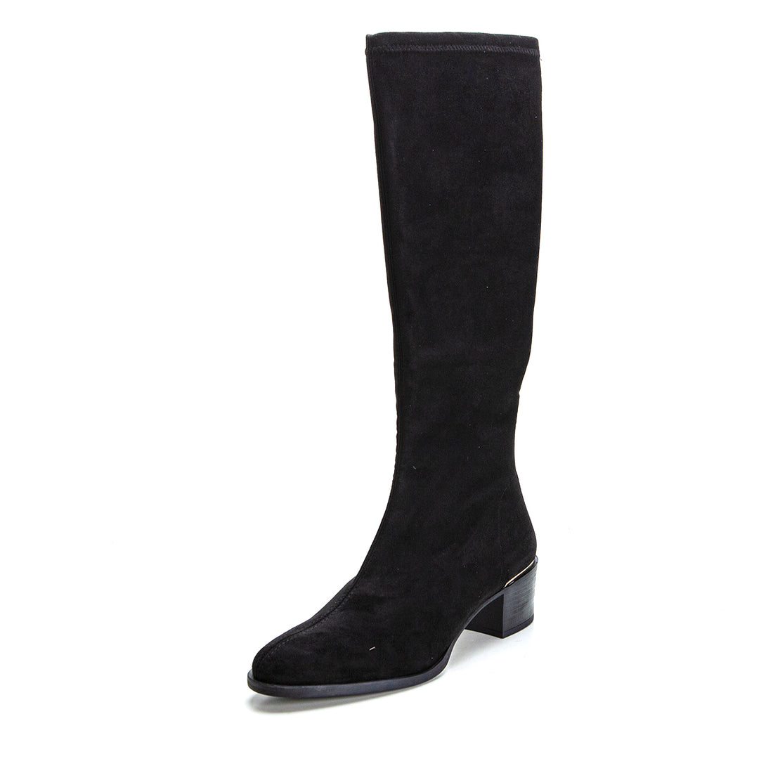 MISS ELASTIC 77411 BOTA ALTA ELÁSTICA DE TACÓN MEDIO NEGRO