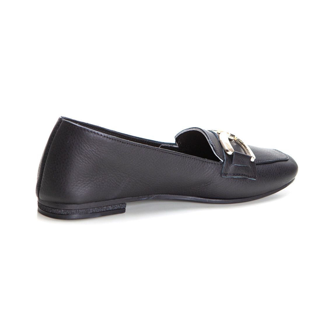 TOP 3 23779 MOCASÍN CON ADORNO METÁLICO NEGRO