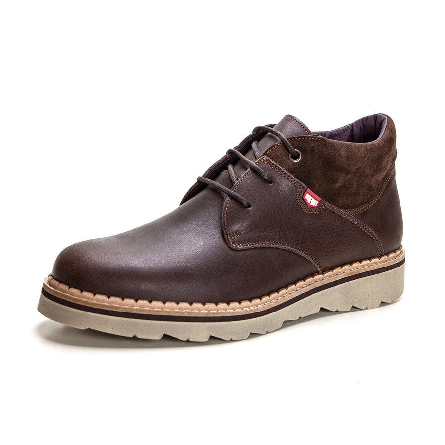 ONFOOT 9001 BOTÍN CON CORDONES PIEL TESTA