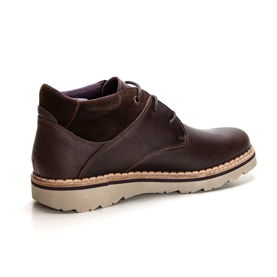 ONFOOT 9001 BOTÍN CON CORDONES PIEL TESTA