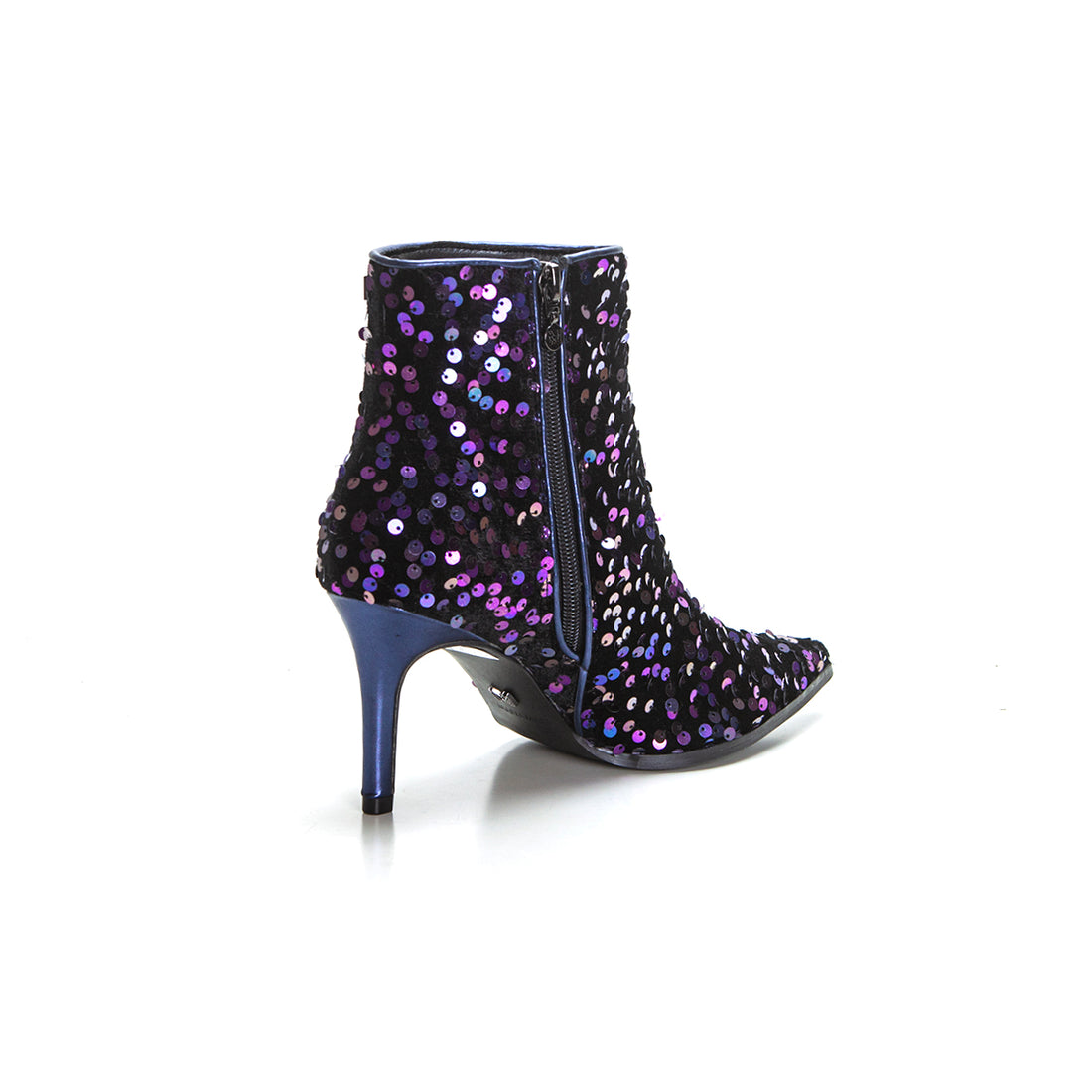 MARIA MARE 63397 BOTÍN DE TACÓN ALTO Y FINO CON LENTEJUELAS MULTICOLOR