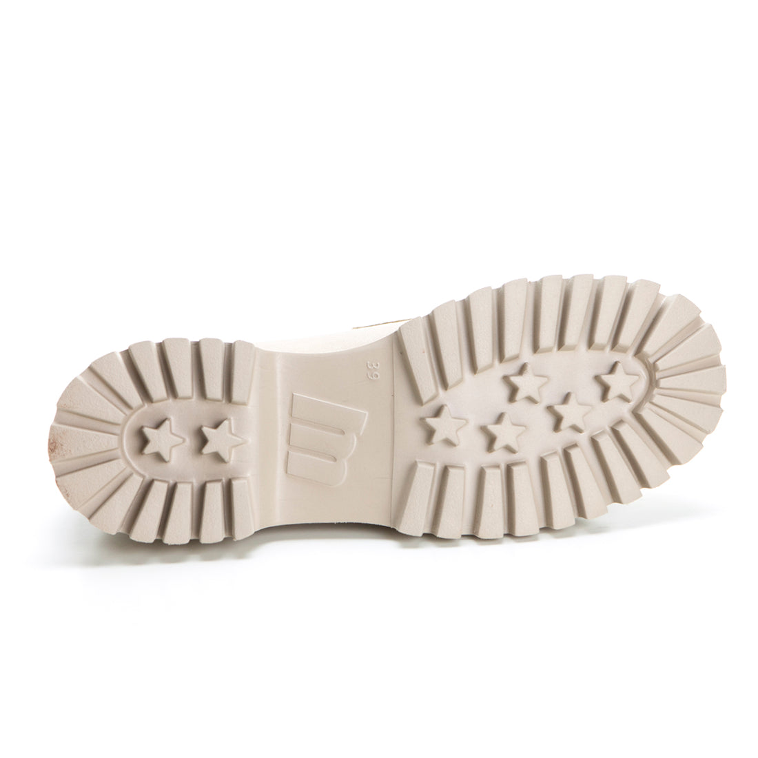 MUSTANG 53238 MOCASÍN CON ADORNO METÁLICO BEIGE