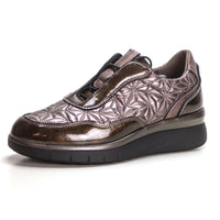 CALZAZUL 2513 ZAPATO SPORT ACOLCHADO ESTRELLAS BRONCE