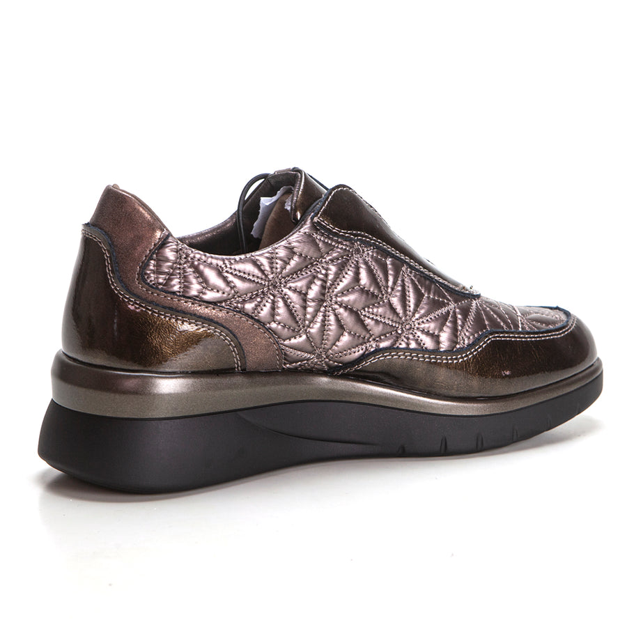 CALZAZUL 2513 ZAPATO SPORT ACOLCHADO ESTRELLAS BRONCE