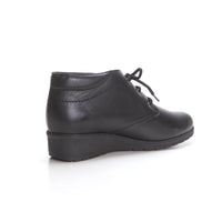 TUPIE 70241  BOTIN LISO CON CUÑA BAJA NEGRO