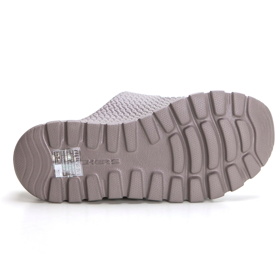 SKECHERS 111378 Zueco Arch Fit con 2 hebillas taupe