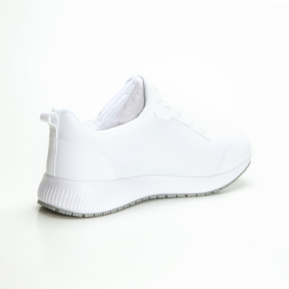 Skechers 77222EC Deportiva trabajo antideslizante blanco