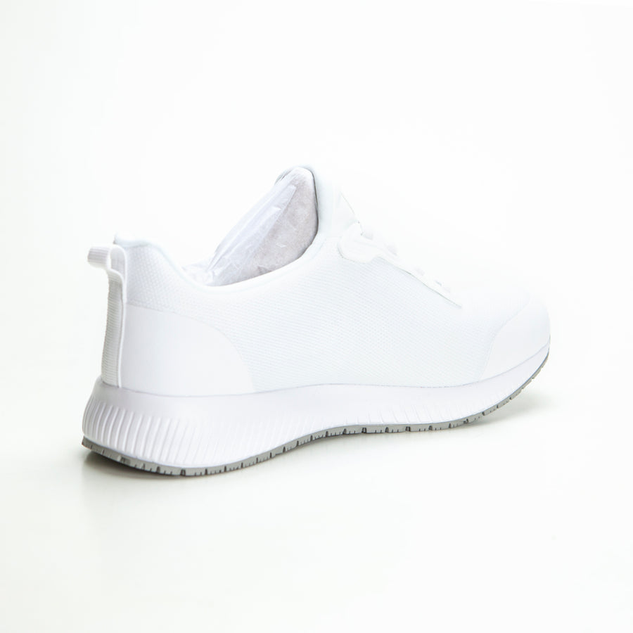 Skechers 77222EC Deportiva trabajo antideslizante blanco