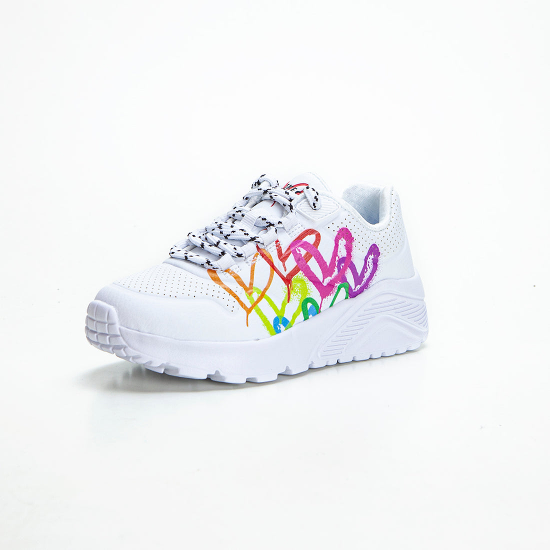 Skechers 31406L Deportiva corazones blanco