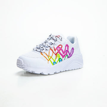 Skechers 31406L Deportiva corazones blanco