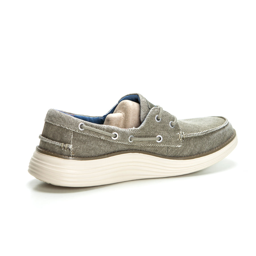 SKECHERS 65908 Nautico de lona taupe