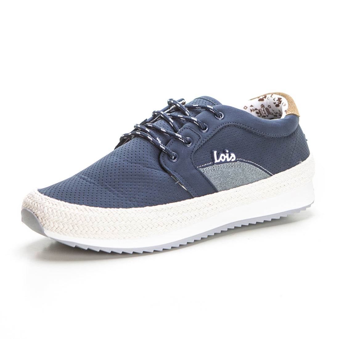 Lois 61333 Zapatilla casual picada marino