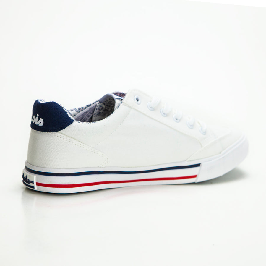 Lois 61300 Zapatilla de lona blanco