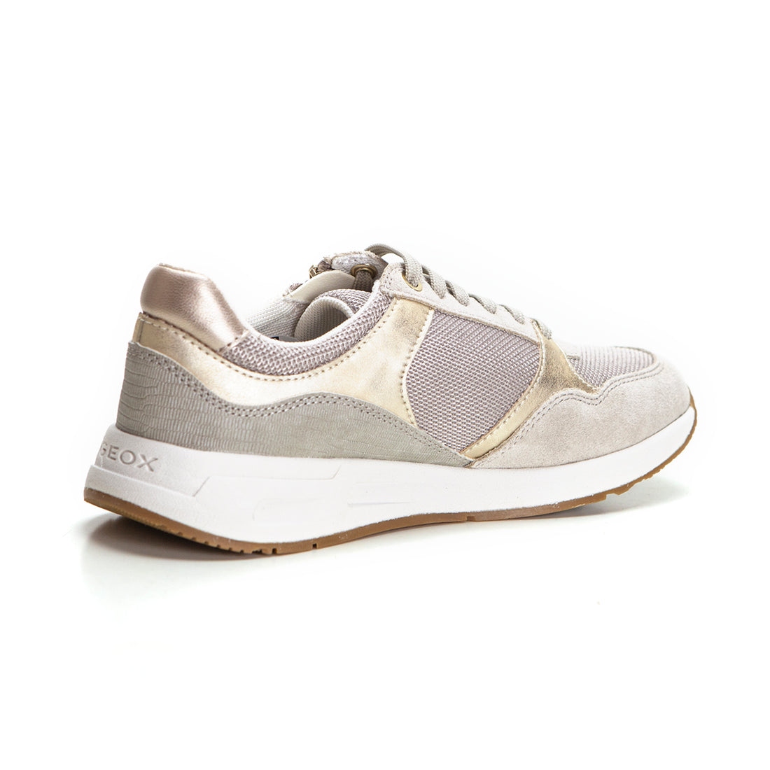 GEOX D36NQB Deportivo urbano con cremallera taupe