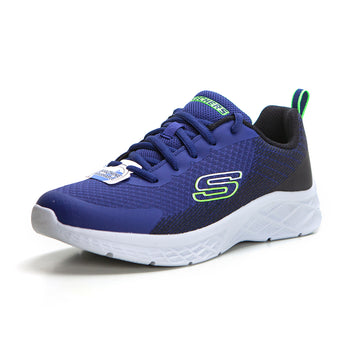 Skechers 403925L Deportiva de niño de cordones azul