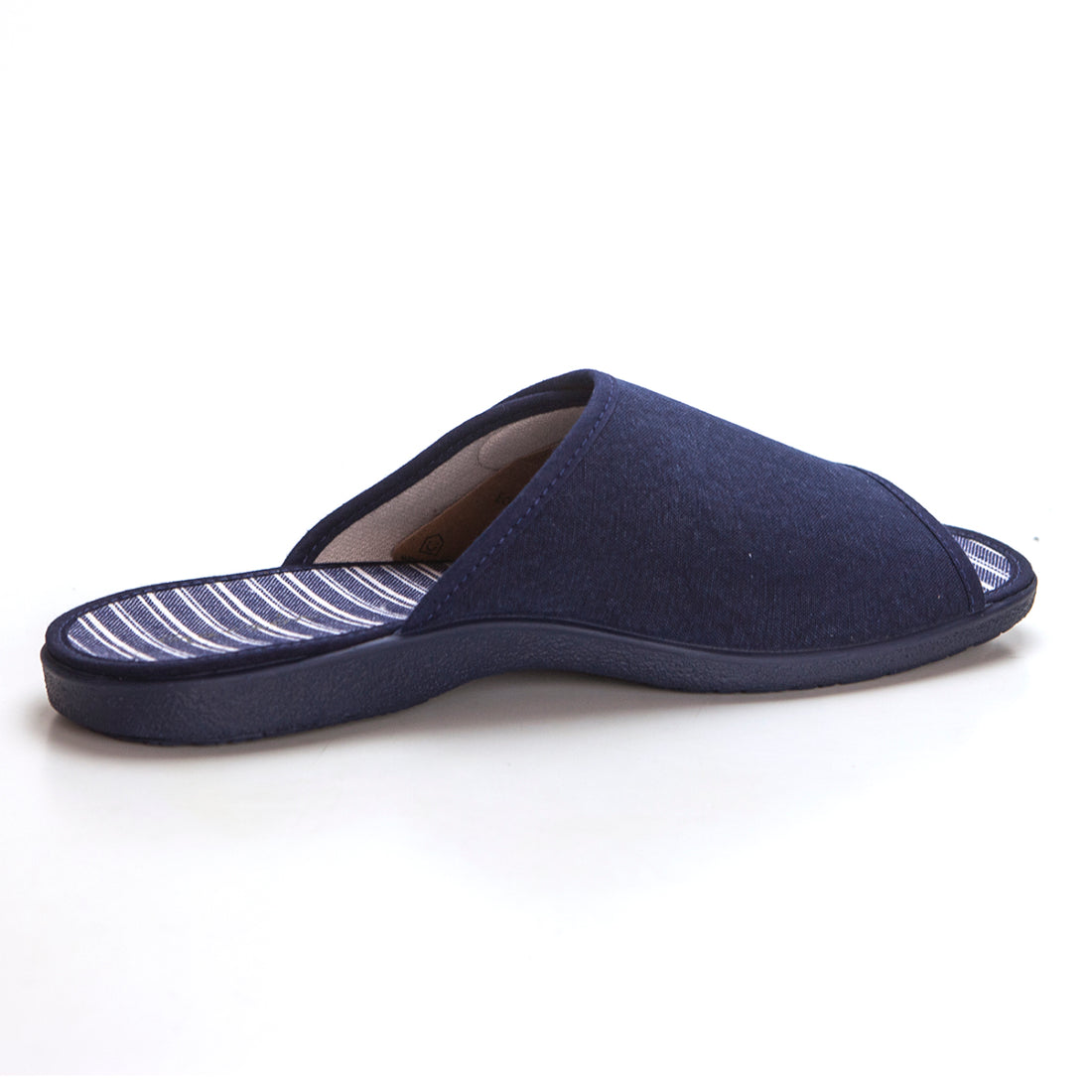 Garzón 6966.127  Zapatilla de estar por casa hombre destalonada  velcro marino