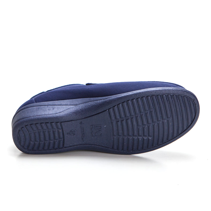 DOCTOR CUTILLAS 746 Zapatilla confort con velcro marino