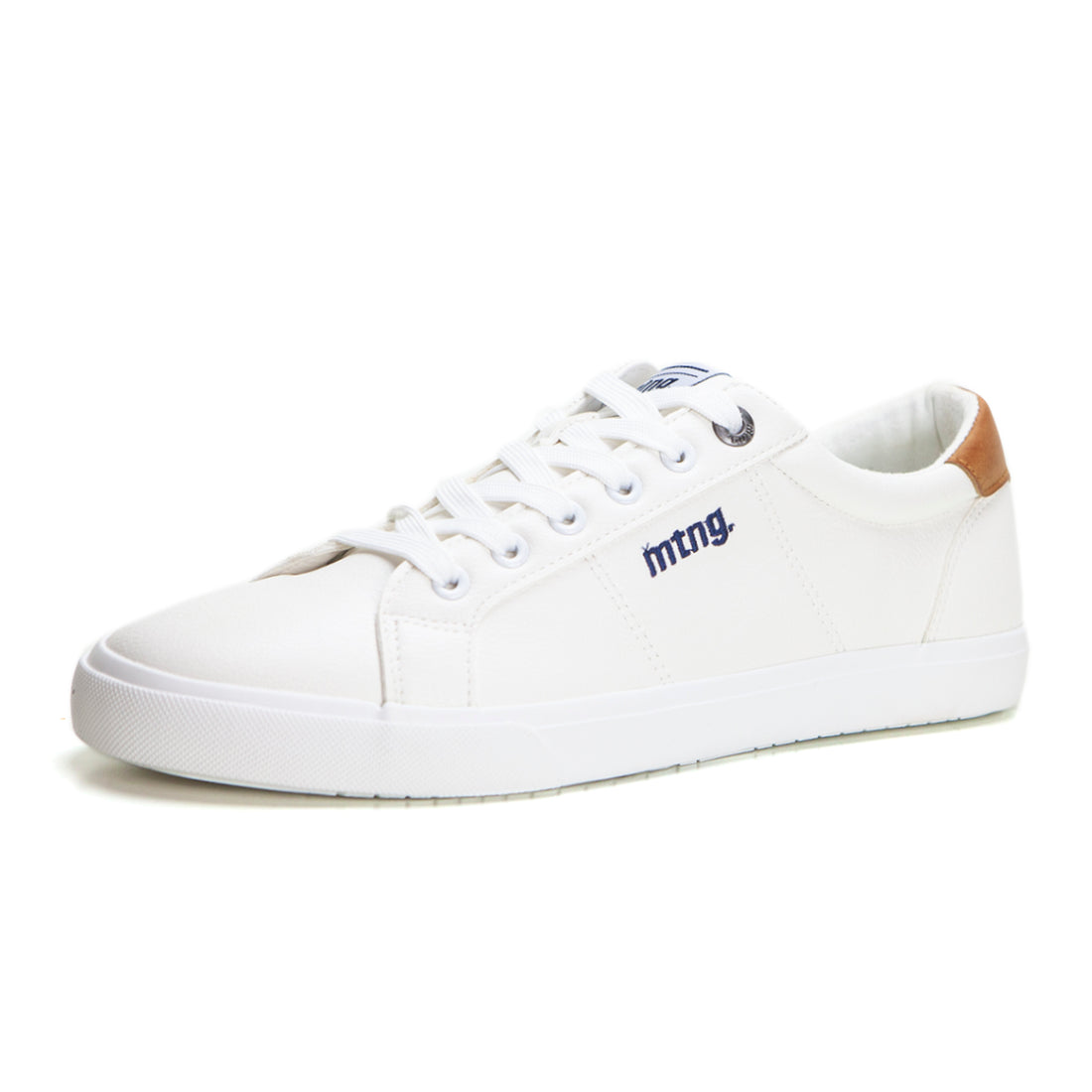 MUSTANG 84732 Zapatilla blanca lisa