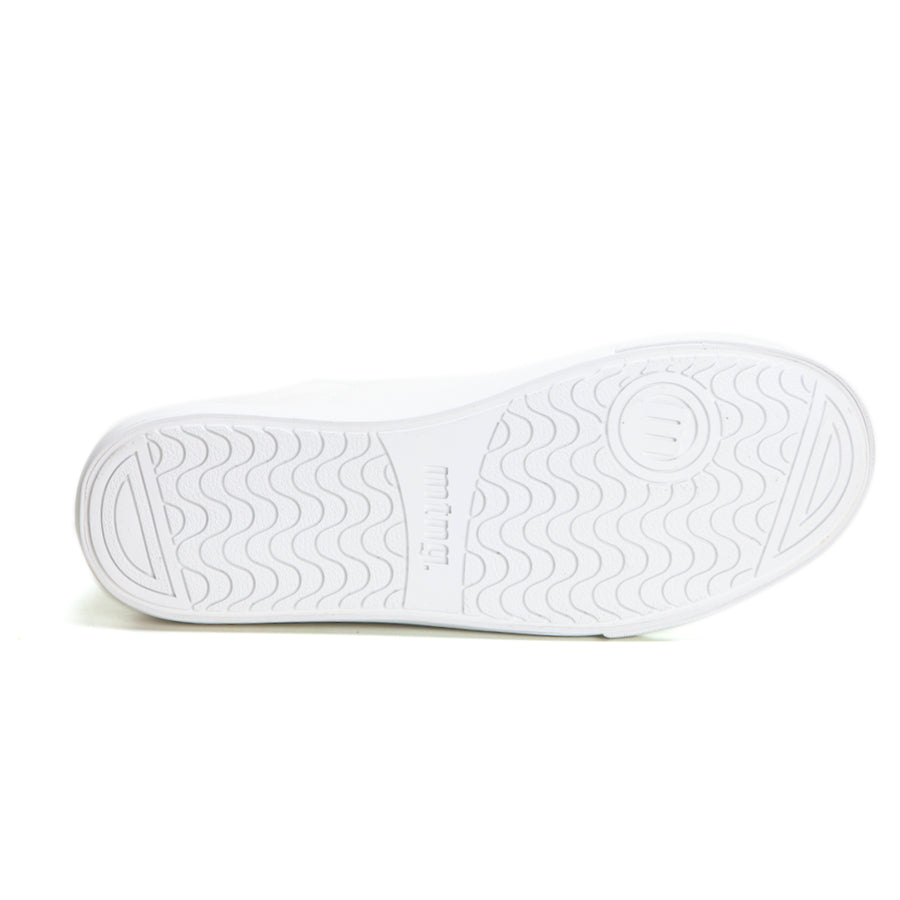 MUSTANG 84732 Zapatilla blanca lisa