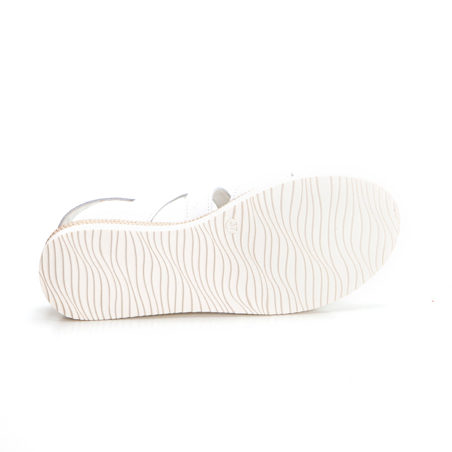 Jordana 681-2489 Sandalia con velcros blanco