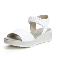 Paula Urban 8-216 Sandalia con plataforma blanco