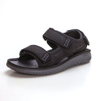 Clarks Wesley Bay Sandalia hombre tipo california negro