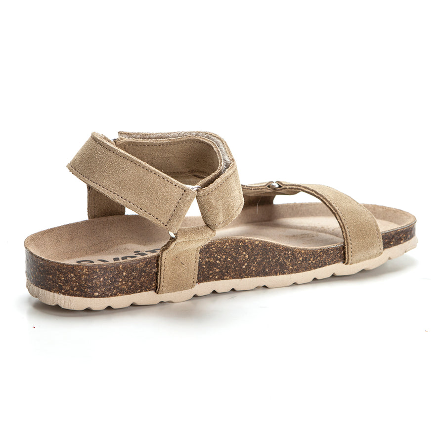 Veinte KA-2021 Sandalia de mujer con velcros mushroom