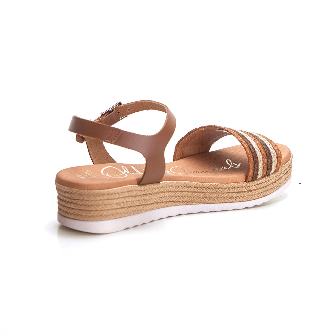 Oh my sandals 5426 Sandalia plataforma roble