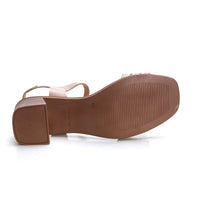 Oh my sandals 5352 Sandalia de tacón medio taupe