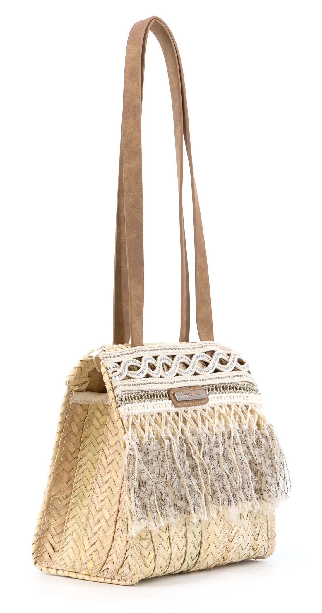 SIMOSASTRE Bowling Santorini Bolso bandolera de palma