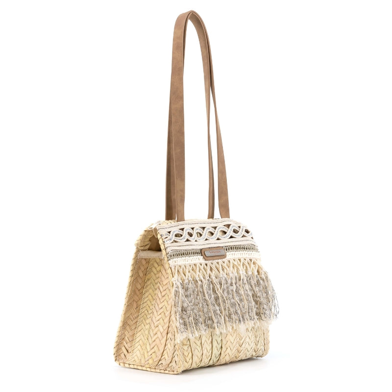 SIMOSASTRE Bowling Santorini Bolso bandolera de palma