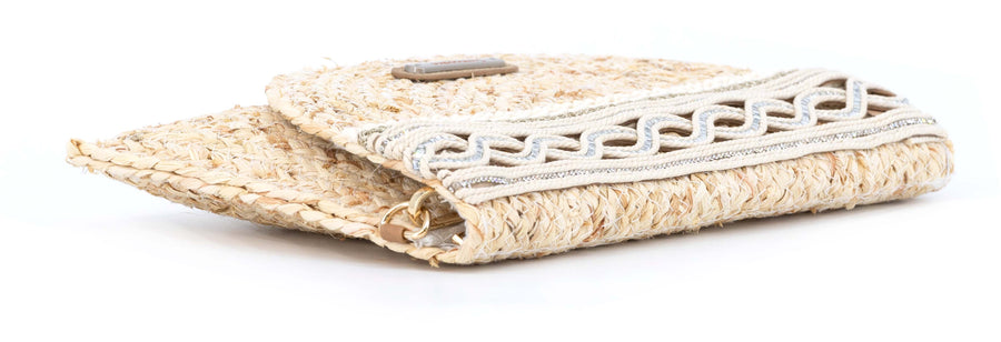 SIMOSASTRE Clutch Santorini Cartera de palma
