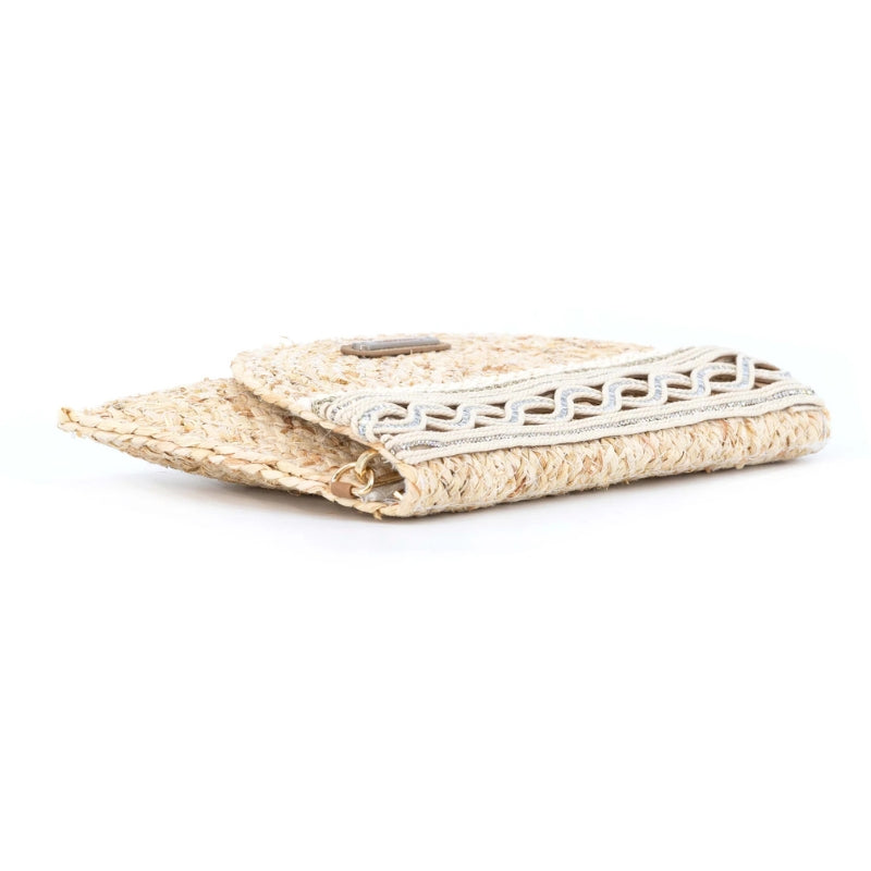 SIMOSASTRE Clutch Santorini Bolso de palma