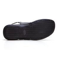 ZEN 6756 Sandalia hombre con 2 velcros negro