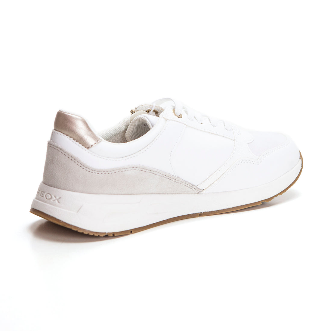 GEOX D36NQB Deportivo urbano con cremallera blanco