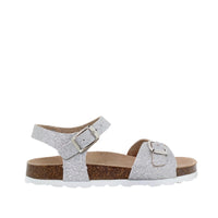 BluSandal 11253 Sandalia bio hebillas niña plata