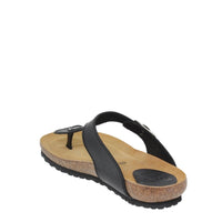 502 Blu Sandal Esclava bio hebilla negro