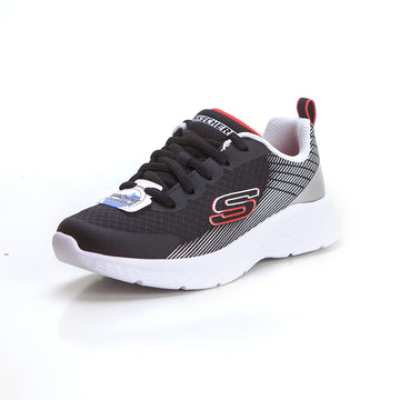 Skechers 401925-L Deportiva combinado negro plata