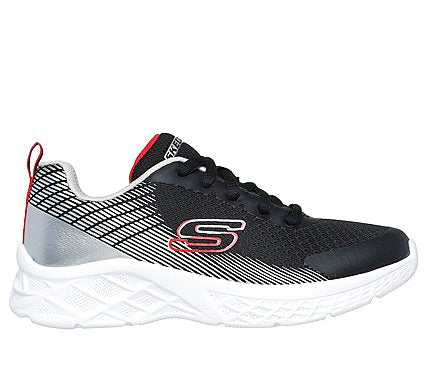 Skechers 401925-L Deportiva combinado negro plata