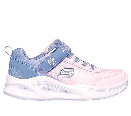 Skechers 303714N-L Deportiva con luces lila rosa