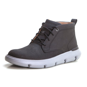 SKECHERS 204903 Botín hombre con cordones negro