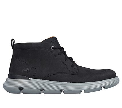 SKECHERS 204903 Botín hombre con cordones negro