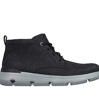 SKECHERS 204903 Botín hombre con cordones negro