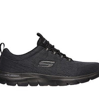 SKECHERS 232186 Deportiva hombre con elásticos negro