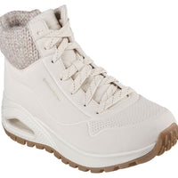 Skechers 167988 Botín cámara de aire con cuello de lana natural