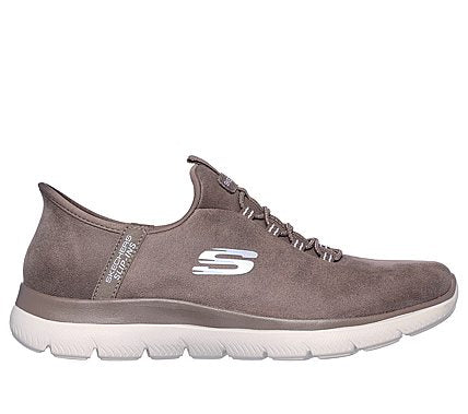 Skechers 150254 Deportivo Slip-Ins con elásticos marrón