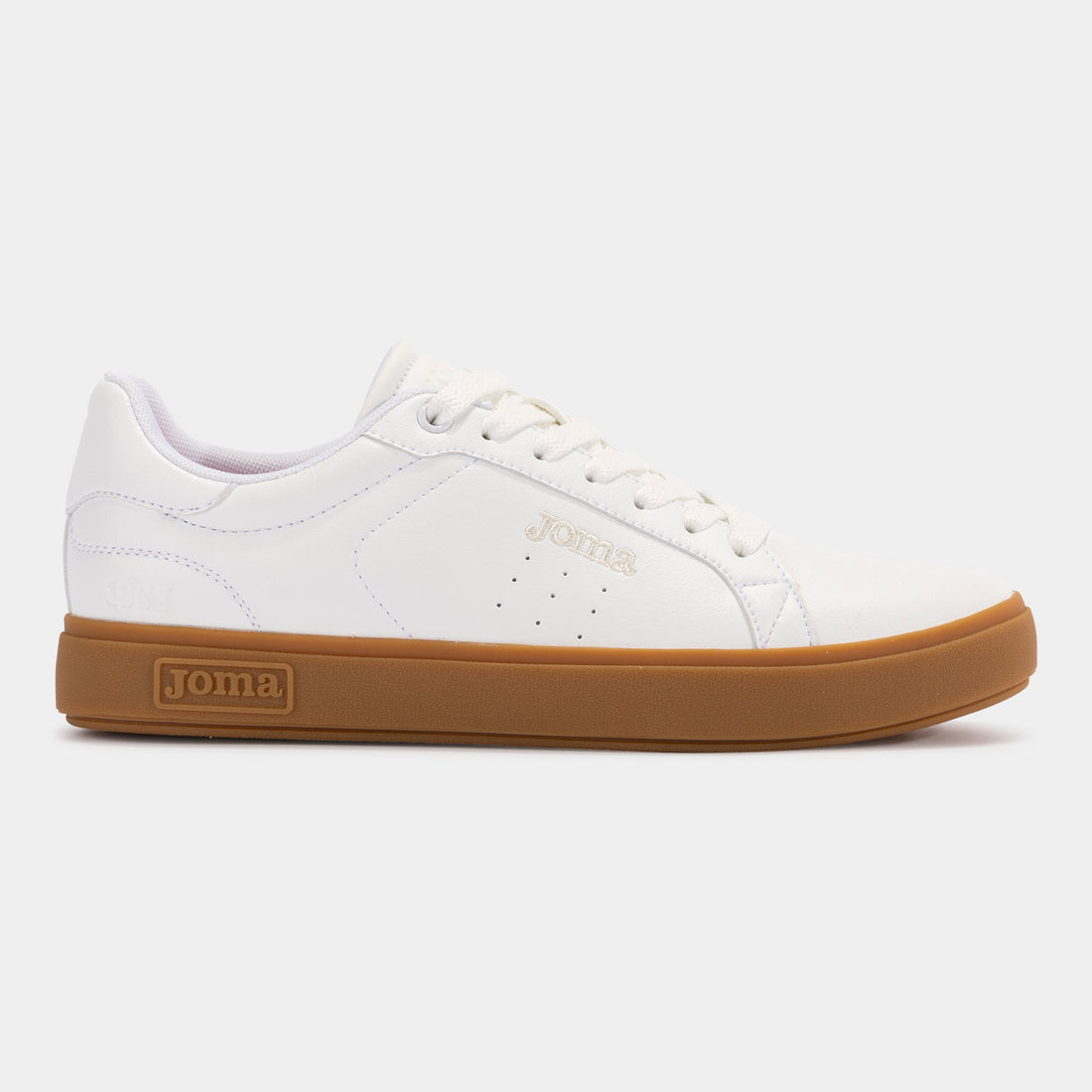 Joma Classic  Deportiva retro blanca marrón