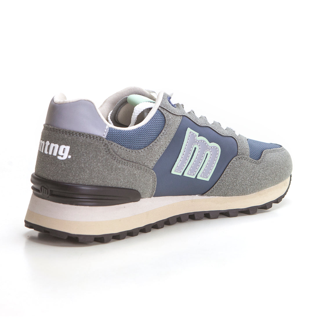 Mustang 84711 Deportivo jogging retro gris